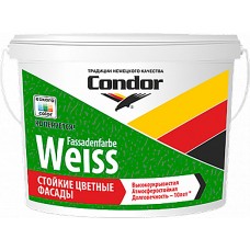 Condor Fassadenfarbe-Weiss - акриловая краска для наружных и внутренних работ - 7,5 кг.