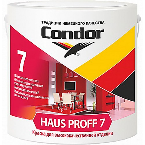 Condor Haus Proff 7 - краска для стен и потолков - 13кг.