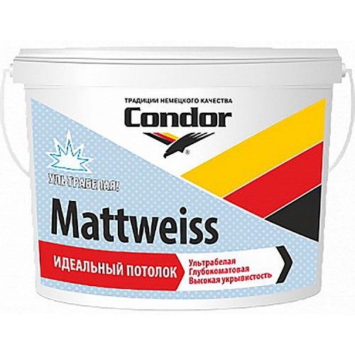 Condor Mattweiss - краска для потолков - 15 кг.