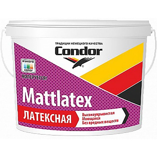 Condor Mattlatex - краска для стен и потолков - 15кг.