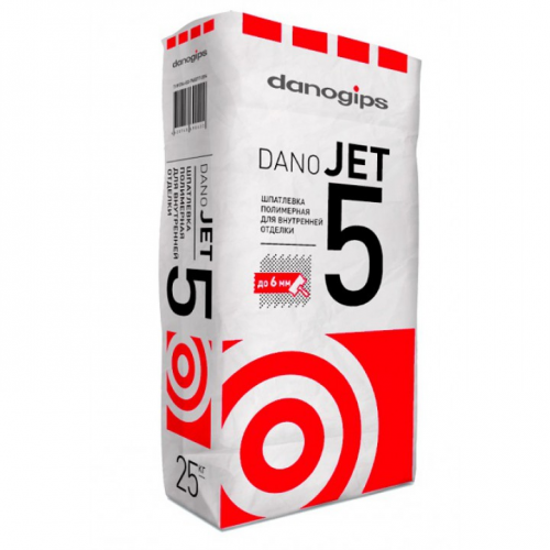 DANOGIPS DANO JET 5 - полимерная шпатлёвка - 25,0 кг