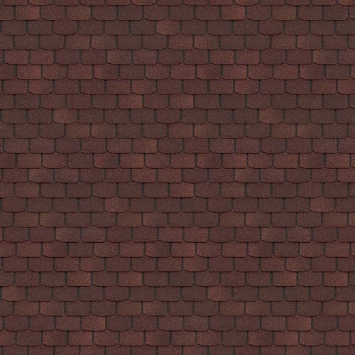 Гибкая черепица Döcke PIE STANDARD КРОНА Коричневый, м²