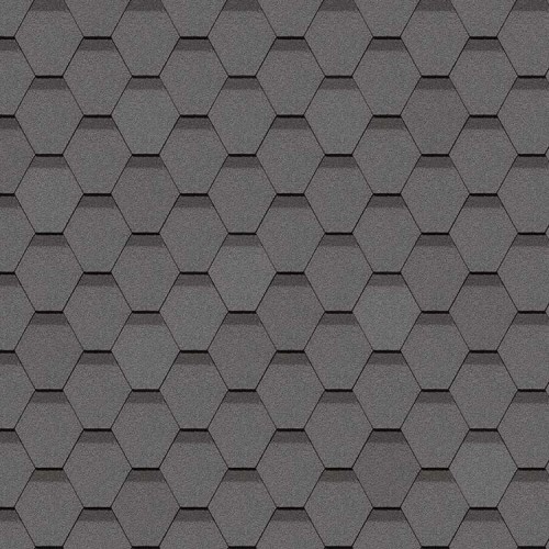 Гибкая черепица Döcke PIE STANDARD СОТА Серый, м²