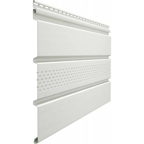 Софит с центральной перфорацией Döcke PREMIUM Пломбир, м²