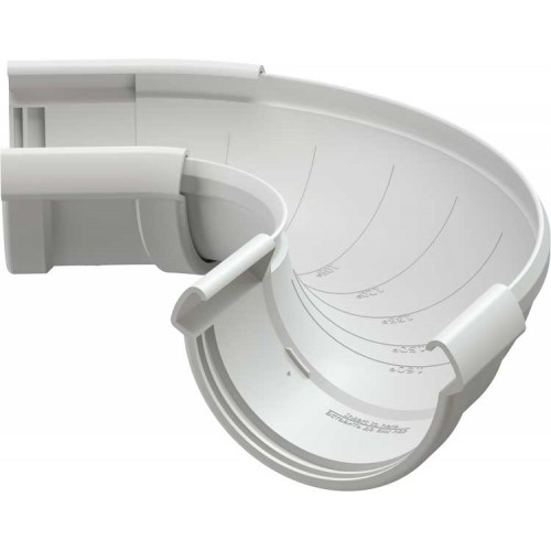 Угол регулируемый 60˚-160˚ Döcke LUX Пломбир