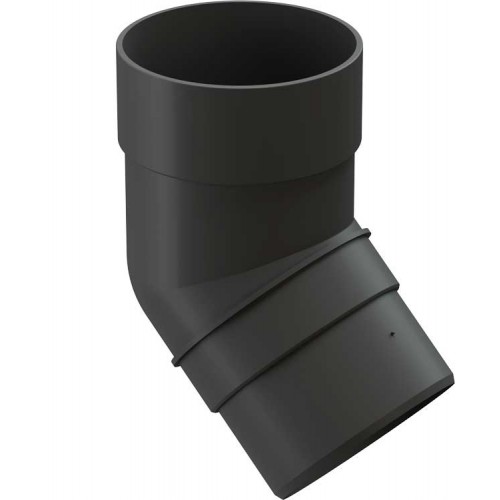 Колено 45˚ Döcke PREMIUM Графит