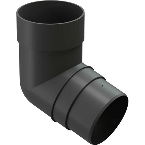 Колено 72˚ Döcke PREMIUM Графит