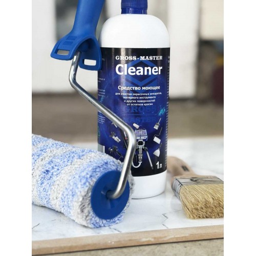 GROSS-MASTER Cleaner - моющее средство для удаления остатков краски, 1л