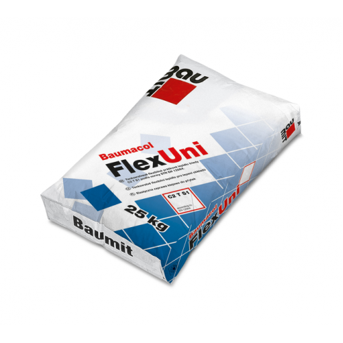 Эластичный клей для плитки Baumacol FlexUni 25 кг