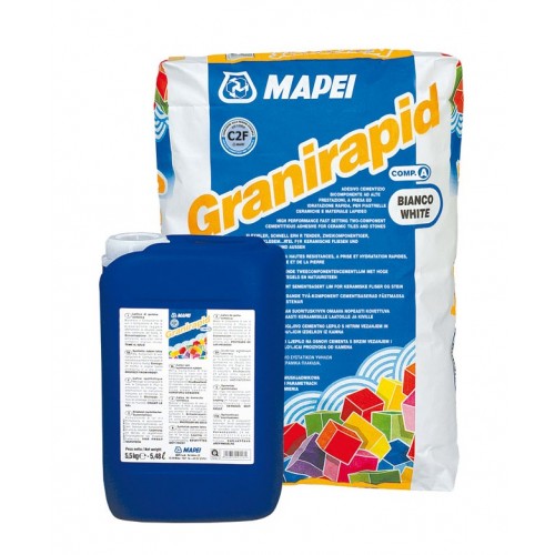 MAPEI GRANIRAPID - двухкомпонентный клей для плитки - 30,5 кг