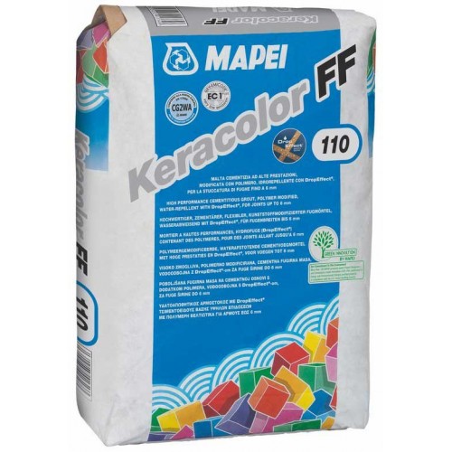 MAPEI KERACOLOR SF - затирка для плиточных швов до 4 мм - №100 (белый), 22 кг