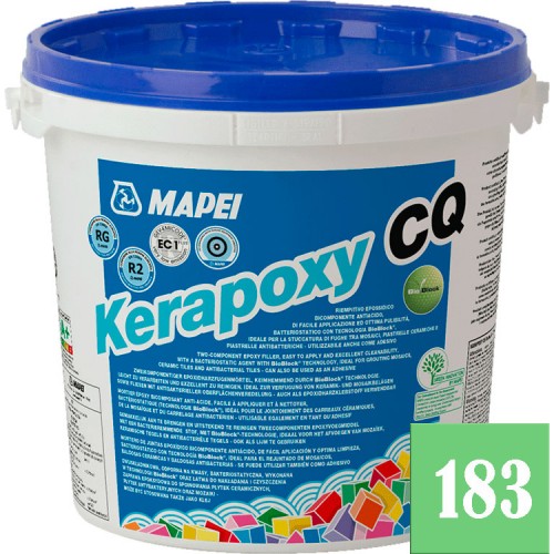 Mapei Kerapoxy CQ - кислотостойкий шовный заполнитель, лайм №183 - 3 кг.