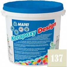 Mapei Kerapoxy Design - кислотостойкая затирка для швов, Карибский песок №137 - 3 кг.
