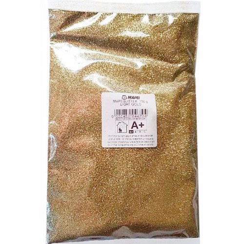 Mapei MapeGlitter - металлические цветные блестки, Светлое Золото №204 - 10*100 гр. 