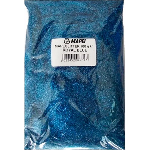 Mapei MapeGlitter - металлические цветные блестки, Королевский синий №220 - 10*100 гр. 