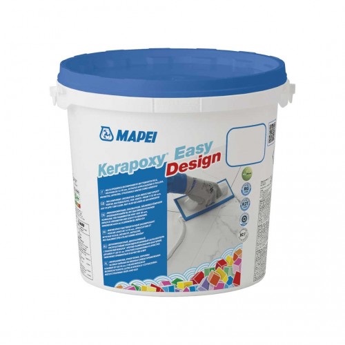 MAPEI KERAPOXY EASY DESIGN - двухкомпонентная эпоксидная затирка для плитки - 3,0 кг