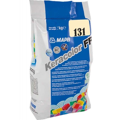Mapei Keracolor FF - шовный заполнитель на цементной основе, ваниль №131 - 2 кг.