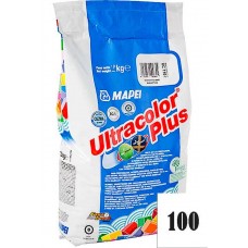 MAPEI Ultracolor plus - затирка для плиточных швов, белая №100 - 2 кг.