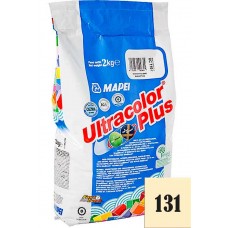 MAPEI Ultracolor plus - затирка для плиточных швов, ваниль №131 - 2 кг.