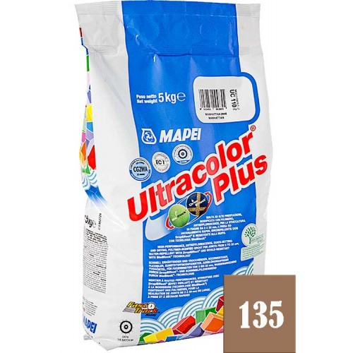 MAPEI Ultracolor plus - затирка для плиточных швов, золотистый песок №135 - 5 кг.