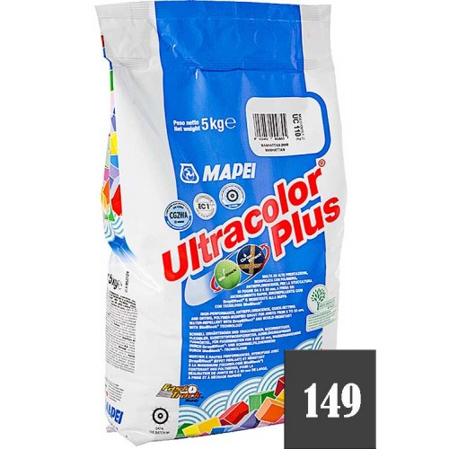 MAPEI Ultracolor plus - затирка для плиточных швов, Вулканический пепел №149 - 5 кг.