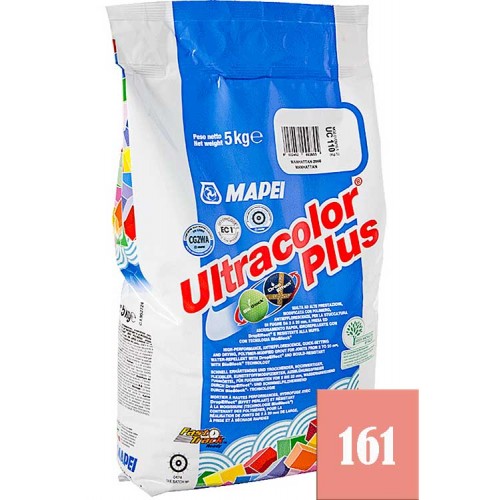 MAPEI Ultracolor plus - затирка для плиточных швов, лилово-розовая №161 - 5 кг.
