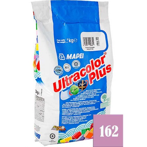 MAPEI Ultracolor plus - затирка для плиточных швов, фиолетовая №162 - 2 кг.