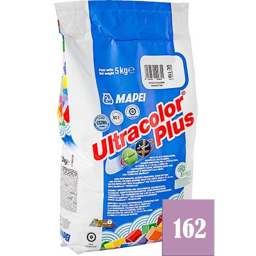MAPEI Ultracolor plus - затирка для плиточных швов, фиолетовая №162 - 5 кг.