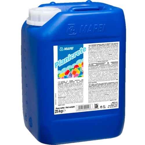 Mapei ADMIX P jerrycan (Planicrete) - добавка для повышения адгезии цементных растворов - 25 кг.