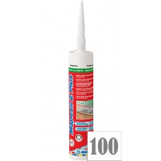 Mapei Mapesil Z Plus - противоплесневый силиконовый герметик, Белый №100 - 280 мл.