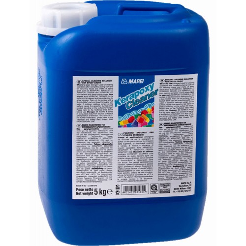 Mapei Kerapoxy Cleaner - очиститель для удаления остатков затирок на эпоксидной основе - 5,0 кг.
