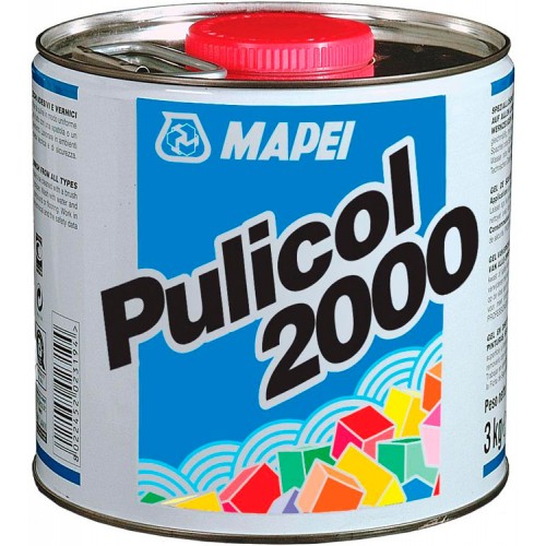 Mapei Pulicol 2000 - гель на основе растворителей для удаления клеев и лаков - 0,75 кг.