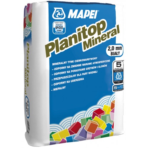 Mapei Planitop Mineral - декоративная фасадная штукатурка - 25,0 кг