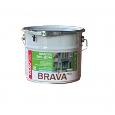 MAV BRAVA EMAL ЭКО-ДОМ - алкидно-акриловая краска - 3,0л  (3,3кг)