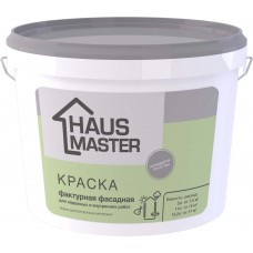 Краска HAUS MASTER фактурная для наружных и внутренних работ - 11л (15,0 кг)