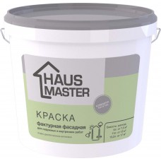 Краска HAUS MASTER фактурная для наружных и внутренних работ - 13,2 л (17,0 кг)