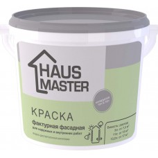 Краска HAUS MASTER фактурная для наружных и внутренних работ - 5л (7,5 кг)