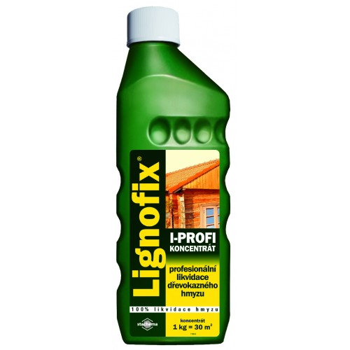 LIGNOFIX I-PROFI - пропитка-концентрат для дерева против насекомых - 1,0 кг