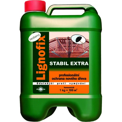 LIGNOFIX STABIL EXTRA - профилактический антисептик для древесины -  5,0 кг (бесцветный, концентрат)