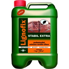 LIGNOFIX STABIL EXTRA - профилактический антисептик для древесины -  5,0 кг (коричневый, концентрат)