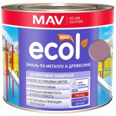 MAV ECOL ПФ-115 - эмаль по металлу и древесине, Винтажно-розовая - 1,0 л (0,9 кг) 