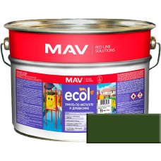 MAV ECOL ПФ-115 - эмаль по металлу и древесине, защитная - 20,0 л (20,0 кг) 