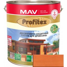 PROFITEX - защитно-декоративный cостав для древесины / Барбарис / - 1,0 л. (0,7 кг)