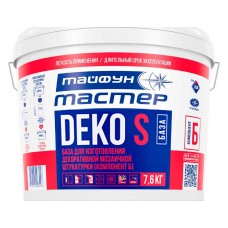 Тайфун Мастер DEKO S декоративная мозаичная штукатурка, база - 7,6 кг