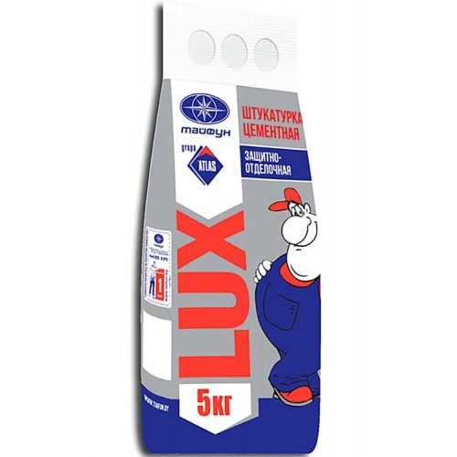 Lux универсальная цементная штукатурка - 5,0 кг
