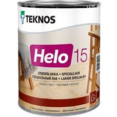 Teknos Helo 15 - уретано-алкидный лак для дерева - 0,45л (полуматовый)