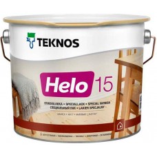Teknos Helo 15 - уретано-алкидный лак для дерева - 2,7л (полуматовый)
