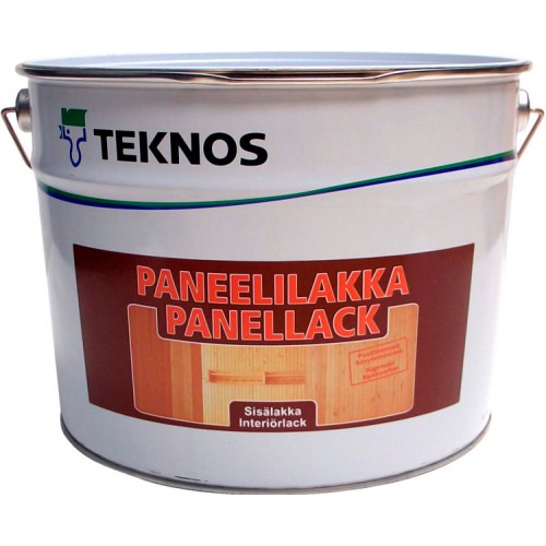 Teknos Paneelilakka - водный лак для дерева - 9,0л (полуматовый)