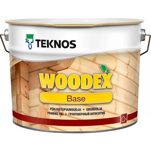 Teknos Woodex Base - грунтовочный антисептик для дерева - 10л