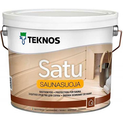 Teknos Satu Saunasuoja - защитное средство для дерева - 9л